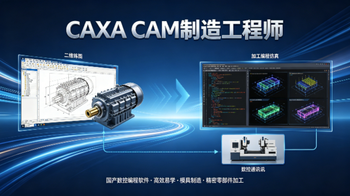 CAXA CAM 制造工程师 网盘下载地址-捡俩软件